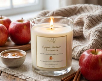 Apple Butter Caramel Soy Candle