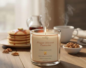 Maple Walnut Pancakes Soy Candle
