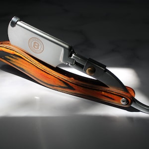 Multi-grain Straight Double Edge Razor