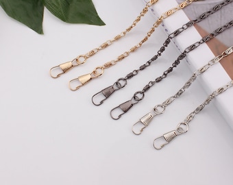4mm wide and 118cm length metal bag chain crossbpdy bag chain purse chain replacement chain handle bag chain
