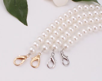 10mm de large et 30-120cm de longueur chaîne de sac de perles crossbpdy chaîne de sac à main chaîne de remplacement chaîne diy handle bag chain
