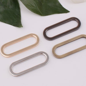 O Ring 9cm Silver/gunmetal Metal Extra Large O Ring Gate Hook