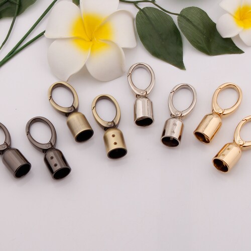 8pcs of 15mm Heavy Duty TASSEL Keychain Rope Cord End Caps Etsy