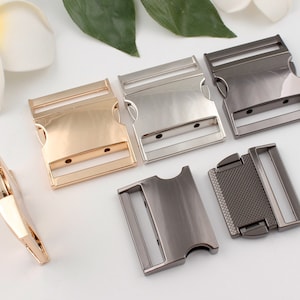 1.5 inch 38mm inner side release buckle,metal release belt buckle,adjustable backpack buckles,dog collar strap webbing hardware
