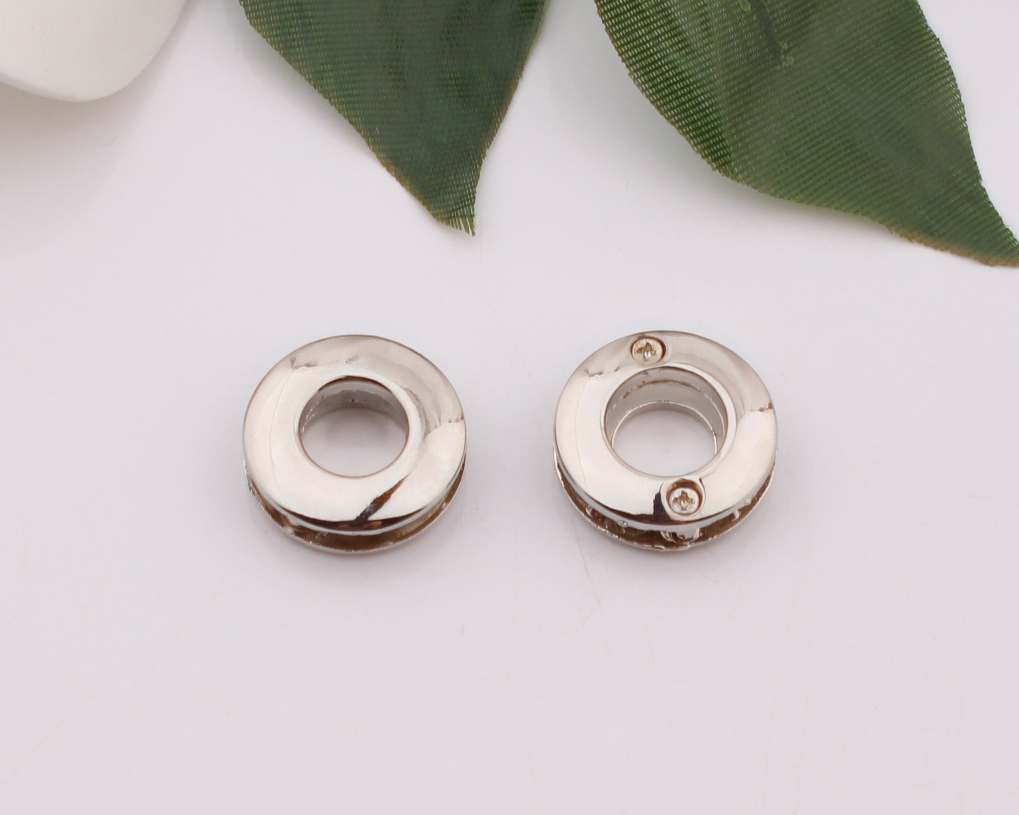 10mm inner screw eyelets metal grommet round purse loop Etsy