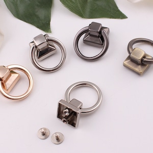 18mm inner chain connector bridge buckle d ring connector ring bag belt connector handbag connector purse handbag hardware 2-4-10 pcs