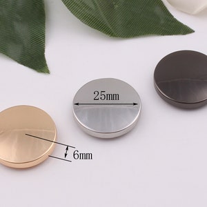25mm Metall Geldbörse Füßchen Tasche Füße Handtasche Füße Schraubnieten Handtasche Ohrstecker Tasche Schraubfesseln Leder handwerk Tasche Tasche Hardware Lieferung 4-8 Stk