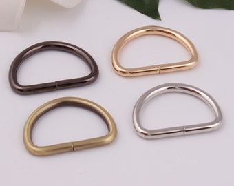 38mm interno 1.5" metallo d anello fibbia non saldato borsa anello d anello accessori anello aperto d anello anello anelli borsa hardware 2-4-10 pezzi