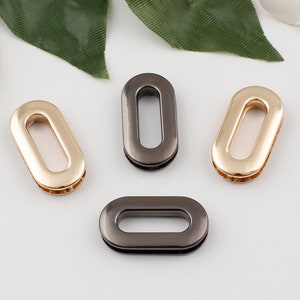 19mm inner alloy screw eyelet alloy eyelet metal grommet round purse loop o-rings craft accessories zdjęcie 2