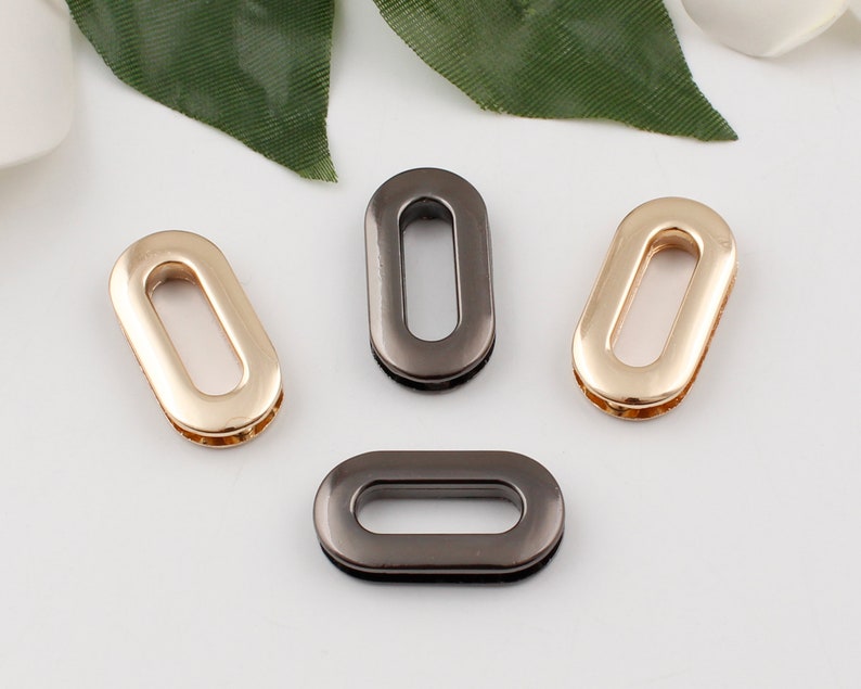 19mm inner alloy screw eyelet alloy eyelet metal grommet round purse loop o-rings craft accessories zdjęcie 2