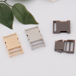 1 inch 25mm width side release buckle,metal release belt buckle,adjustable backpack buckles,dog collar strap webbing hardware