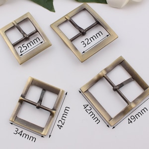 25mm-32mm antique bronze metal belt buckle single prong belt buckle strap buckle adjuster buckle webbing buckle purse buckle bag hardware
