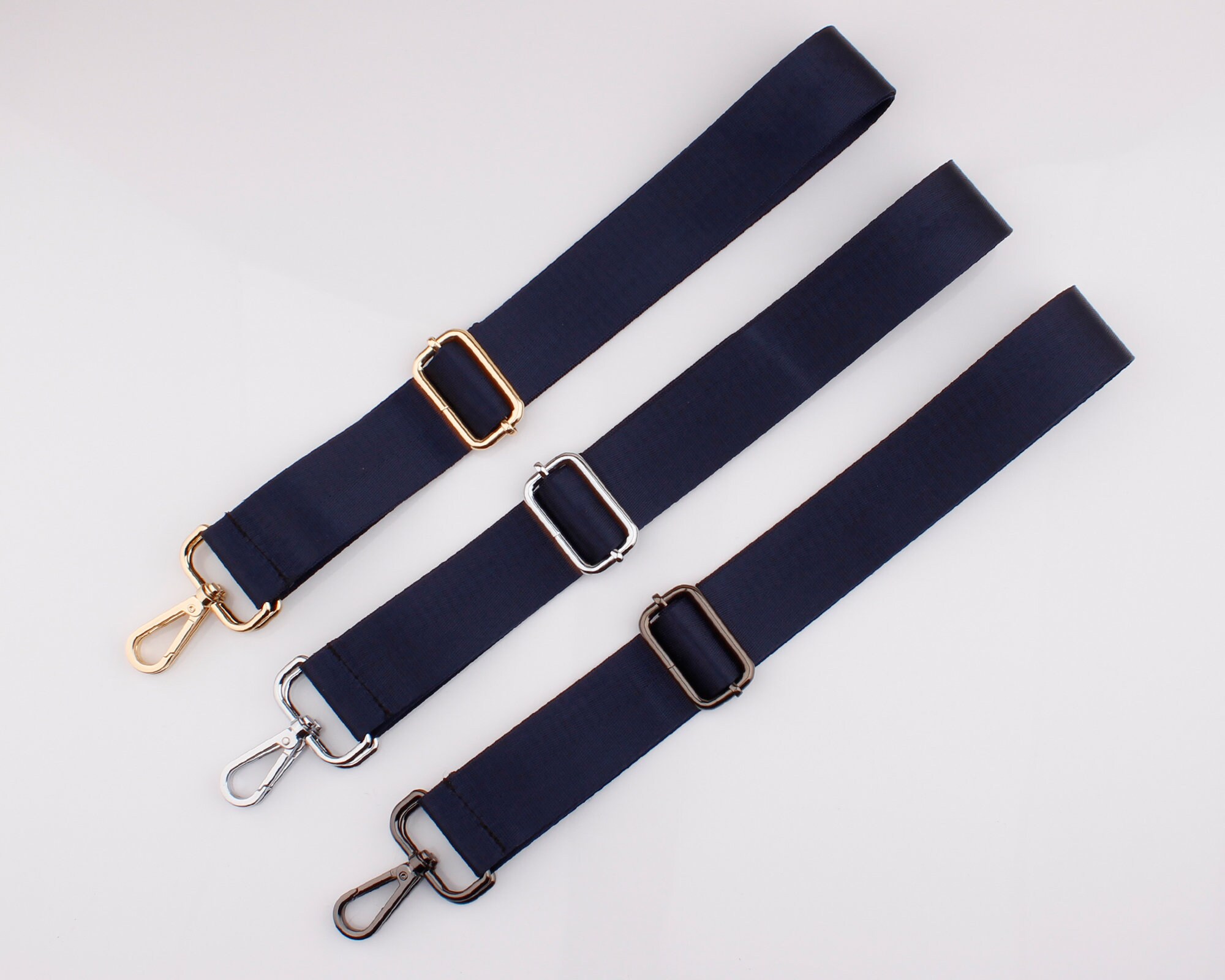 1.5 Inch 38mm Dark Blue Cross Body Bag Strap Adjustable Crossbody