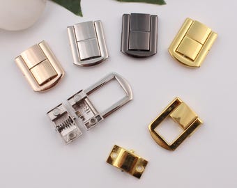 Metal Wooden Box Luggage Lock,Hook Box Lock,Jewelry Box Latch,Gift Boxes Latches,Embellishment Hook Latch,Boxes Making Hardware 1-2-5-10 pcs