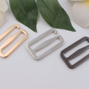 38mm inner 1.5“ metal G adjuster buckle belt regulator slide buckle strap buckle bag regulator strap adjuster bag hardware 2-4-10pcs