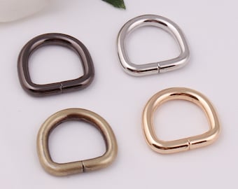 19mm interno 3/4" metallo d fibbia anello non saldato borsa anello d anello accessori d anello aperto d anello anelli borsa hardware 2-4-10 pezzi
