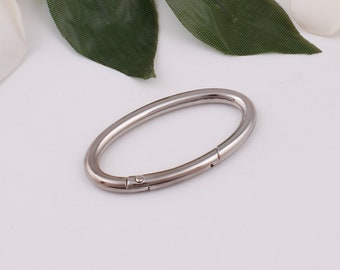 50 mm 内側 2 インチ 楕円形スプリング O リング留め金 金属 O リング