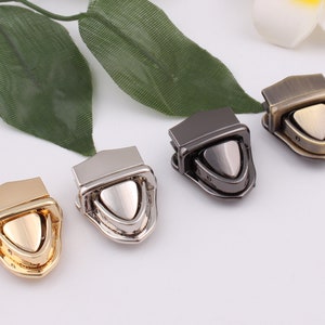 bag lock purse lock purse metal lock press lock purse clasp purse closure clutch lock bag purse hardware 31mm×26mm 1-2-5 pcs