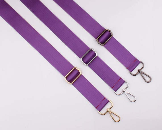 1.5 Inch 38mm Purple Cross Body Bag Strap Adjustable Crossbody