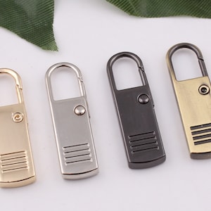 metal zipper head zipper slider head for metal zipper teeth replacement bag hardware DIY handwork bag wallet clothing luggage accessories