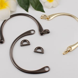 110mm inner metal bag handle purse handle d ring purse ring circle purse handle carry ring purse frame bag purse hardware 2-4 pcs
