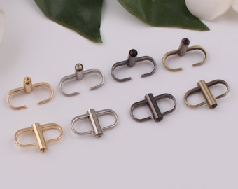 bag chain adjuster buckle,metal chain length adjuster clasp,purse strap adjustable buckle, belt adjust buckle,bag chain elastic buckles