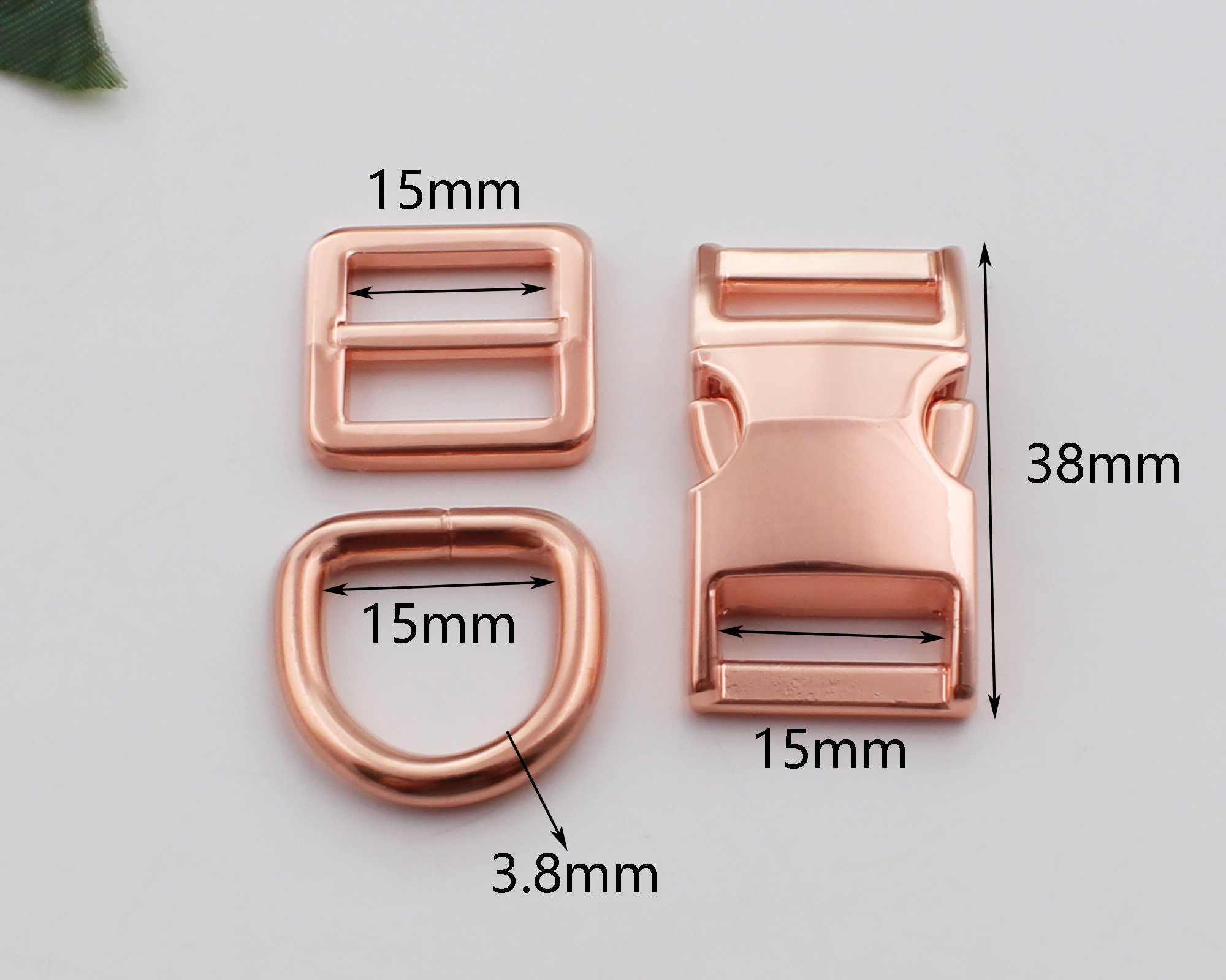 15mm Bag D Loop Seamless D Rings Leather Luxury Hardware – Metal