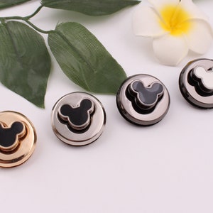 31mm micky bag lock micky purse lock purse twist lock metal lock turn lock press lock purse clasp clutch lock bag purse hardware 1-2-5 pcs