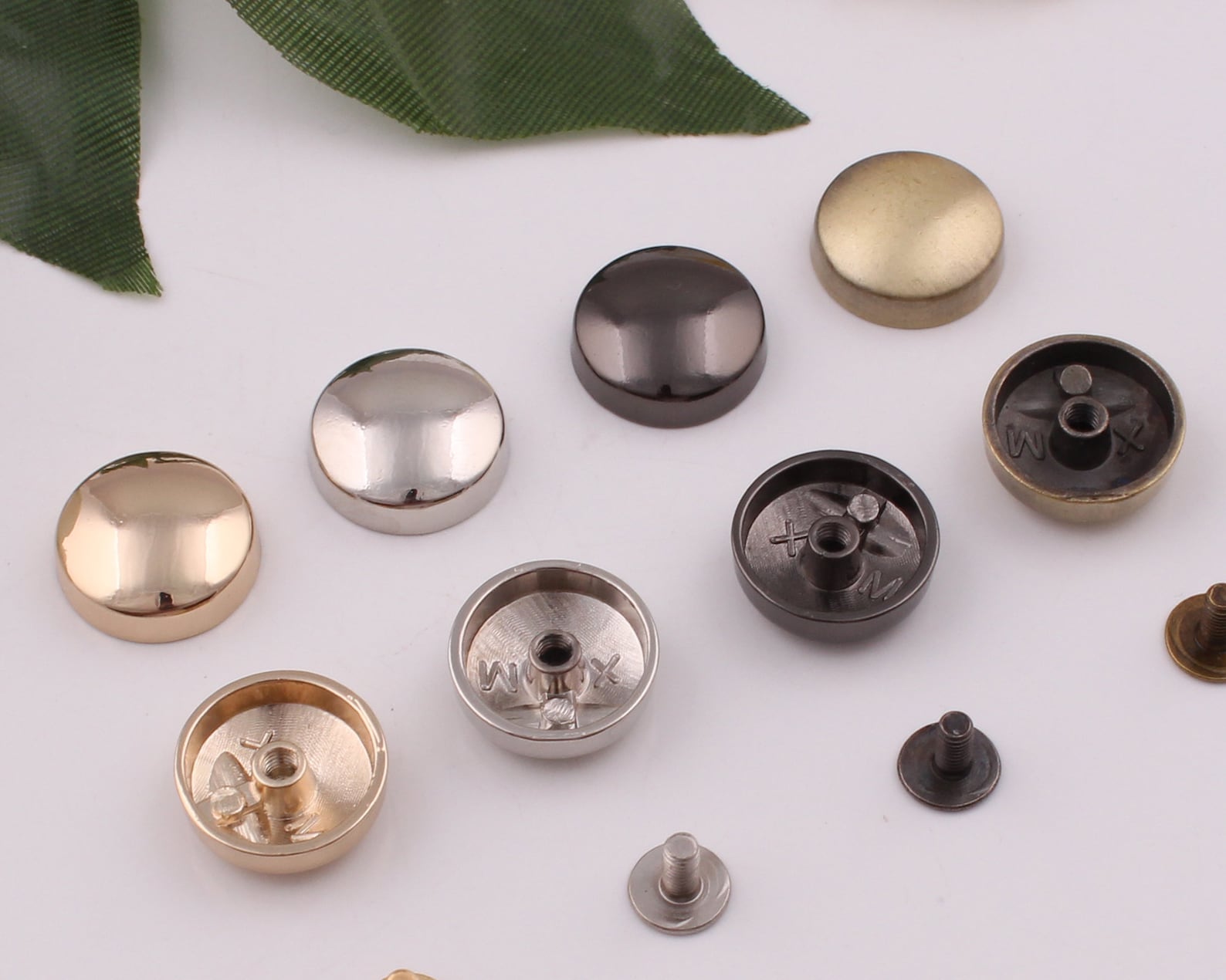 16mm Metal Purse Feet Bag Feet Handbag Feet Screw Rivets Etsy