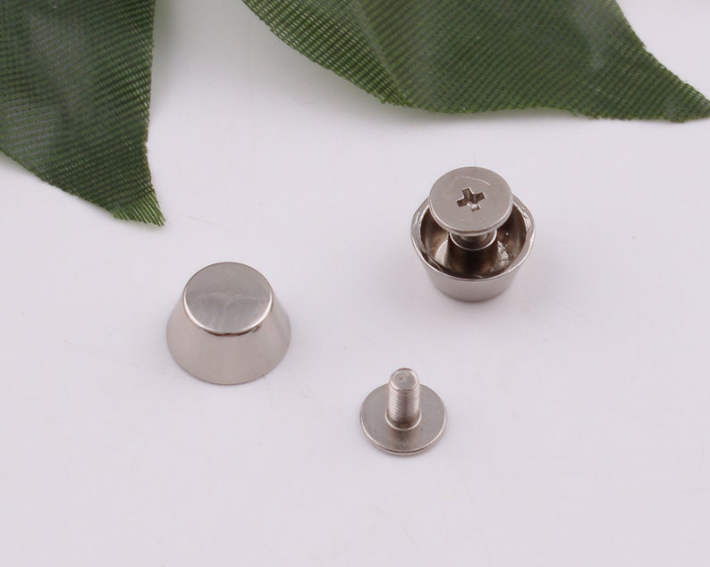8mm Metal Purse Feet Bag Feet Handbag Feet Screw Rivets Etsy