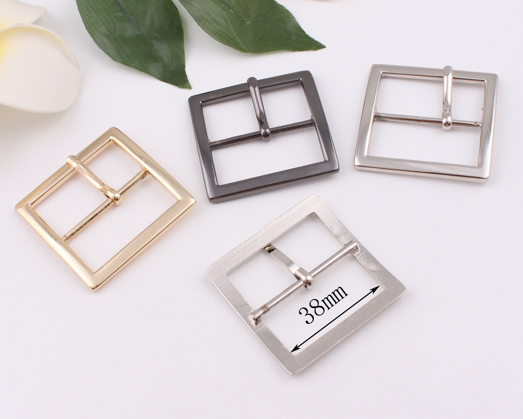 38mm Inner 1.5“metal Belt Buckle Single Prong Belt Buckle