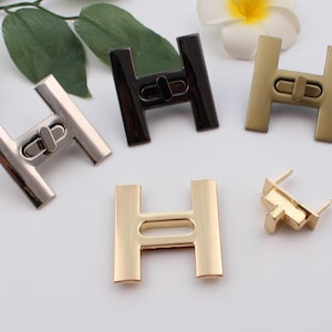 bag lock purse lock purse twist lock metal lock turn lock press lock purse clasp clutch lock bag purse hardware 44mm×46mm 1-2-5 pcs