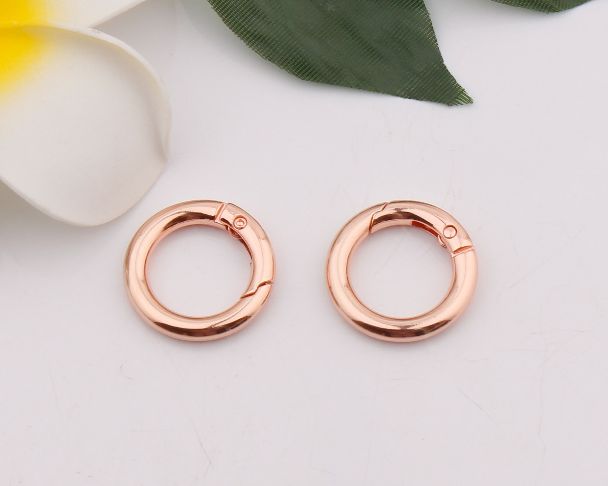 ROSE GOLD LEATHER O-RING main image 0