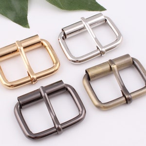 32mm inner 1.25” metal belt adjuster buckle tri bar buckles strap buckle webbing buckle adjuster slider leather bag handware 2-4-10pcs