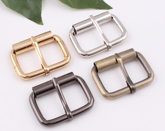 32mm inner 1.25” metal belt adjuster buckle tri bar buckles strap buckle webbing buckle adjuster slider leather bag handware 2-4-10pcs