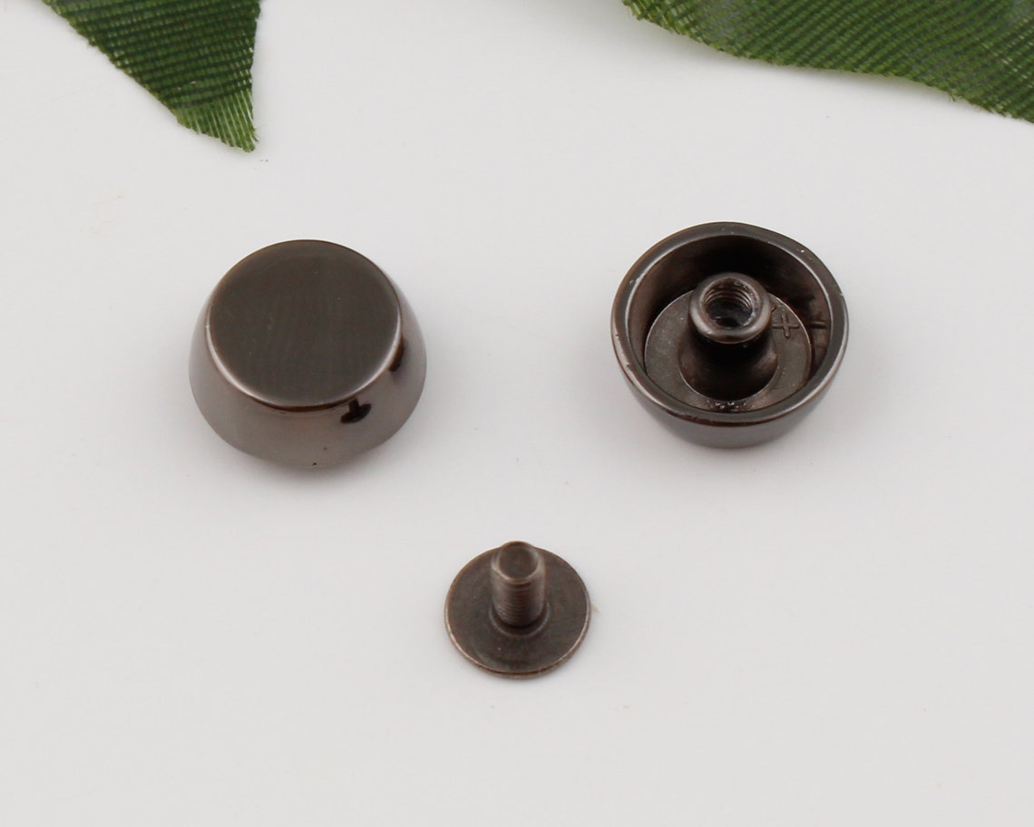 10mm Metal Purse Feet Bag Feet Handbag Feet Screw Rivets Etsy UK