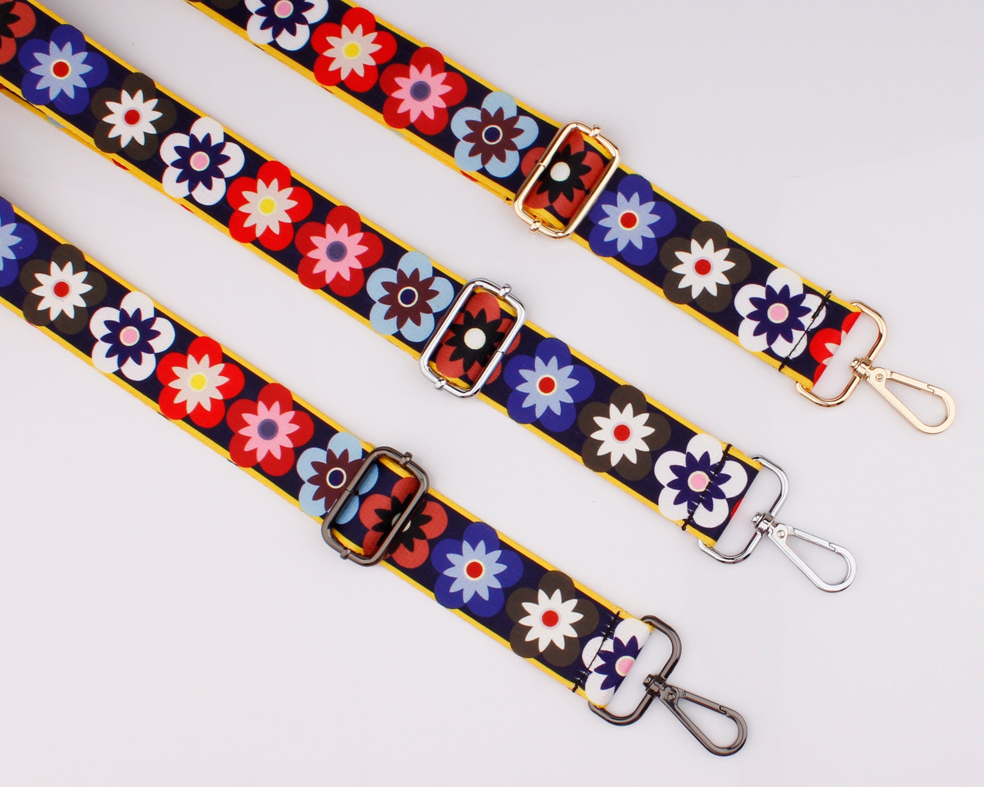 1.5 Inch 38mm Colourful Cross Body Bag Strap Adjustable Etsy UK