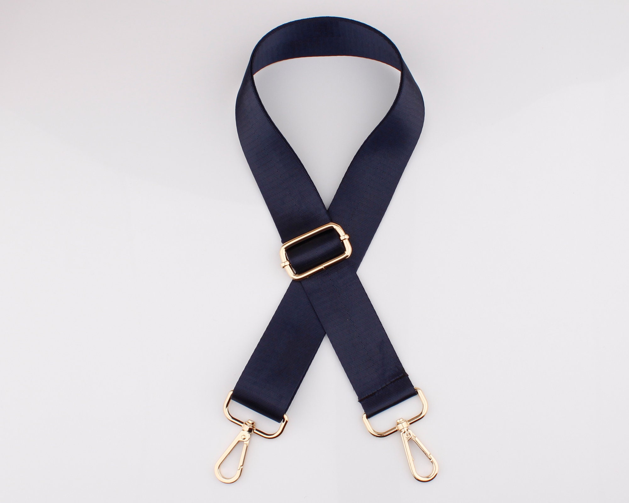 1.5 Inch 38mm Dark Blue Cross Body Bag Strap Adjustable Crossbody