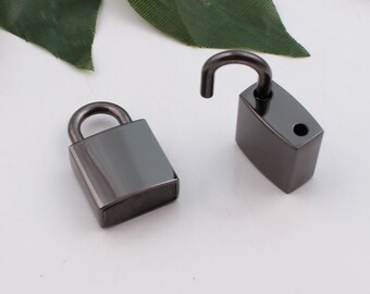 Metal Rectangular Padlock Lock Bag Lock Purse Lock Hanger Lock