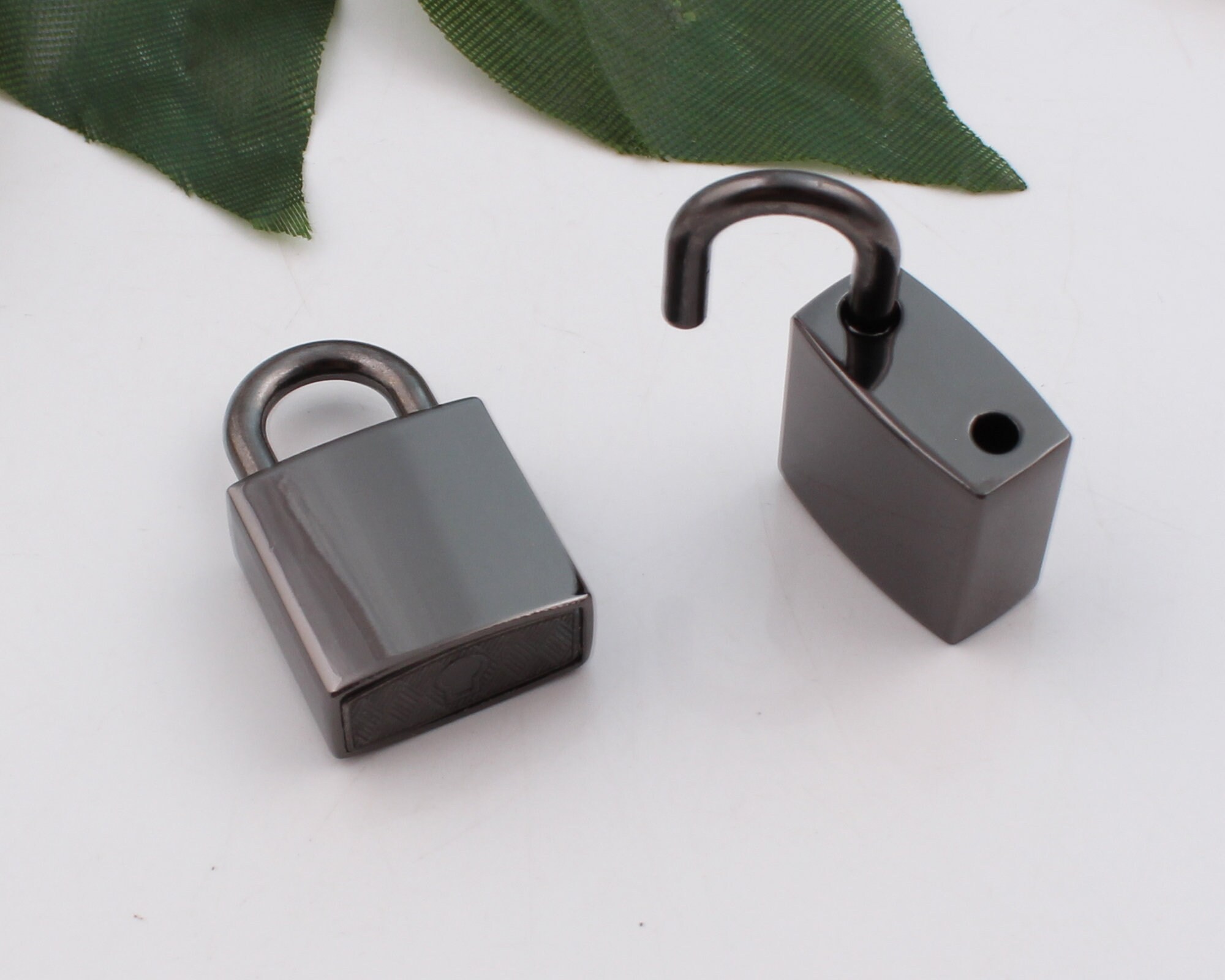 Metal Rectangular Padlock Lock Bag Lock Purse Lock Hanger Lock