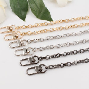 7mm wide and 30-120cm length metal bag chain crossbpdy bag chain purse chain replacement chain DIY handle bag chain