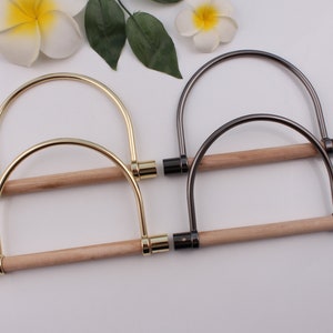 110mm inner metal bag handle purse handle d ring purse ring circle purse handle carry ring purse frame bag purse hardware 2-4 pcs