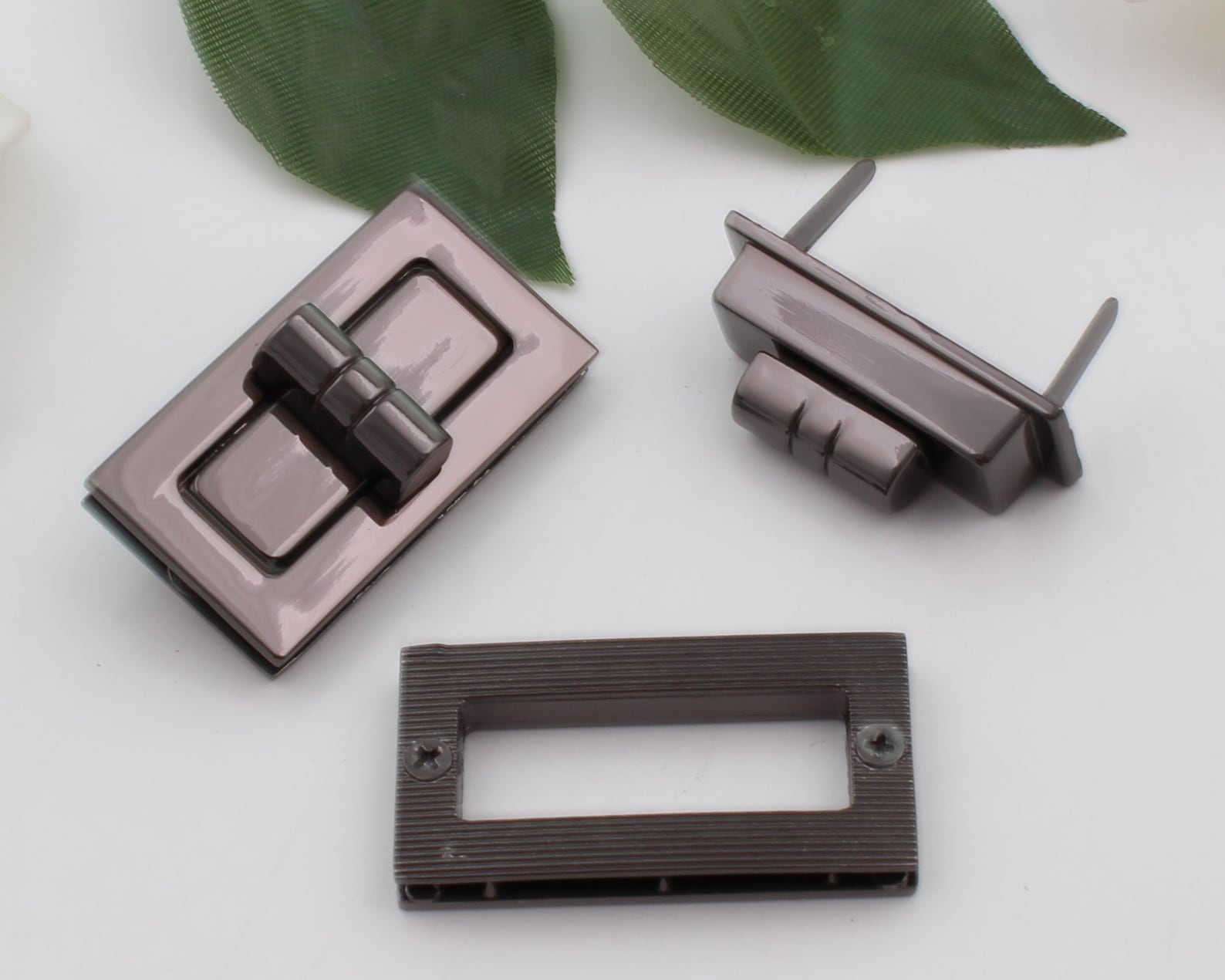 Rectangular Bag Lock Purse Lock Purse Twist Lock Metal Lock Etsy UK