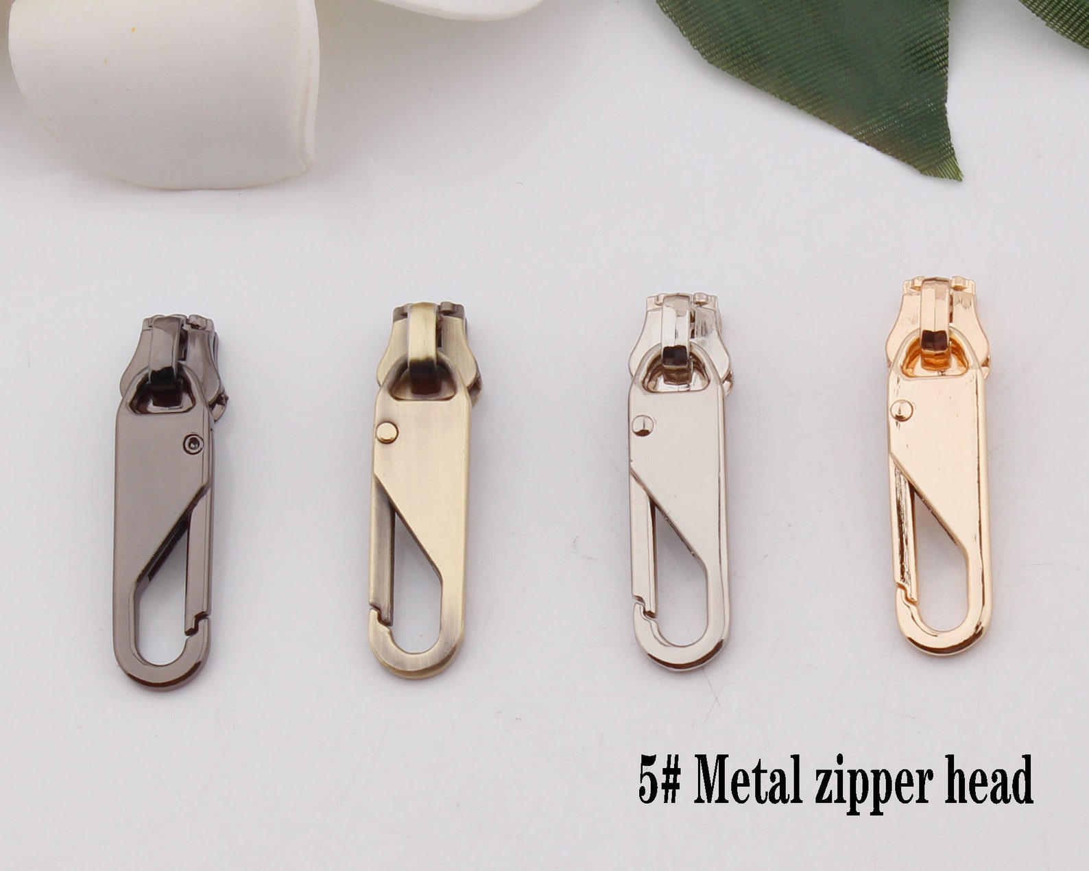 Metal Zipper Head 5 Zipper Slider Head for Metal Zipper Teeth Etsy