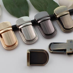 bag lock purse lock purse metal lock press lock purse clasp purse closure clutch lock bag purse hardware 41mm×23mm 1-2-5 pcs