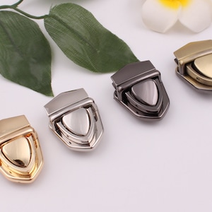 bag lock purse lock purse metal lock press lock purse clasp purse closure clutch lock bag purse hardware 38mm×29mm 1-2-5 pcs