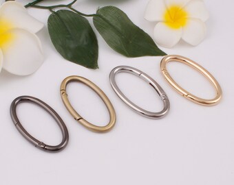 50 mm 内側 2 インチ 楕円形スプリング O リング留め金 金属 O リング