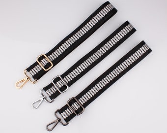 1.5 inch 38mm adjustable crossbody strap cross body bag strap replacement strap woven bag strap single shoulder handbag strap