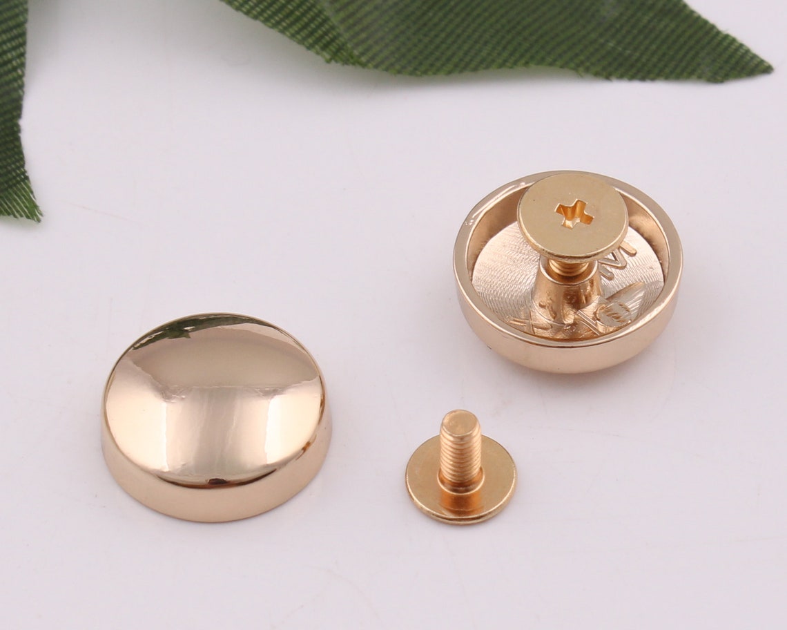 16mm Metal Purse Feet Bag Feet Handbag Feet Screw Rivets Etsy