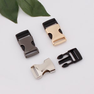 3/4 inch 20mm width side release buckle,plastic metal release belt buckle,adjustable backpack buckles,dog collar strap webbing buckle